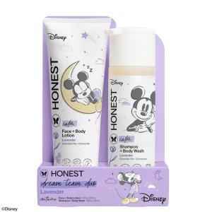 imageThe Honest Company 2in1 Cleansing Shampoo  Body Wash and Face  Body Lotion Bundle  Disney Design  Gentle Enough for Baby  Dermatologist Tested  Calm Lavender 185 fl oz
