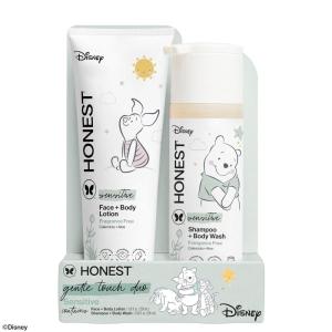 imageThe Honest Company 2in1 Cleansing Shampoo  Body Wash and Face  Body Lotion Bundle  Disney Design  Gentle for Baby  Dermatologist Tested  Sensitive Fragrance Free 185 fl oz