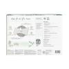 imageThe Honest Company Clean Conscious MultiUse Baby Wipes for Sensitive Skin Fragrance Free Geo Mood 1152 CountBalance Blues