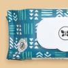 imageThe Honest Company Clean Conscious MultiUse Baby Wipes for Sensitive Skin Fragrance Free Geo Mood 1152 CountBalance Blues