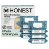 imageThe Honest Company Clean Conscious MultiUse Baby Wipes for Sensitive Skin Fragrance Free Geo Mood 1152 CountBalance Blues