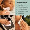 imageThe Honest Company Clean Conscious MultiUse Baby Wipes for Sensitive Skin Fragrance Free Geo Mood 1152 CountBalance Blues