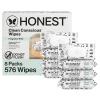 imageThe Honest Company Clean Conscious MultiUse Baby Wipes for Sensitive Skin Fragrance Free Geo Mood 1152 CountPattern Play