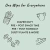 imageThe Honest Company Clean Conscious MultiUse Baby Wipes for Sensitive Skin Fragrance Free Geo Mood 1152 CountPattern Play