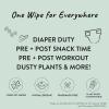 imageThe Honest Company Clean Conscious MultiUse Baby Wipes for Sensitive Skin Fragrance Free Geo Mood 1152 CountRose Blossom