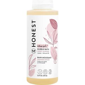 imageThe Honest Company Foaming Bubble Bath Gentle on Skin Dermatologist Tested Tear Free Hypoallergenic Disney and Pixars Toy Story Sensitive Fragrance FreeSweet Almond Nourish